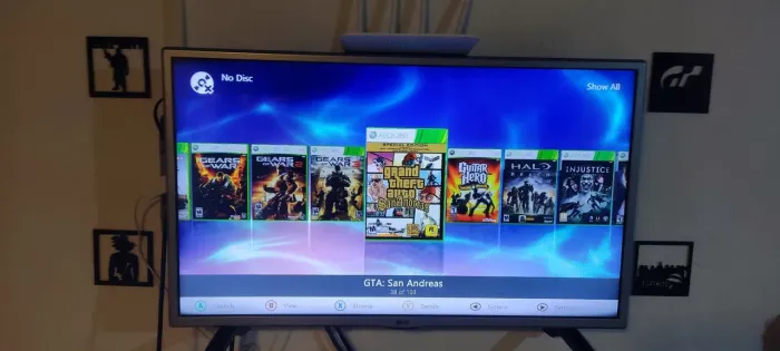 Xbox 360 RGH+LT HD DE 500Gb lotado de jogos