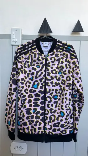 Jaqueta Adidas Original Estampa Onça