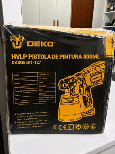 Pistola de pintura elétrica 