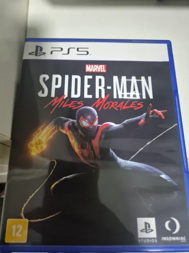 Jogo PS5 Homem Aranha Miles Morales (midia fisica)