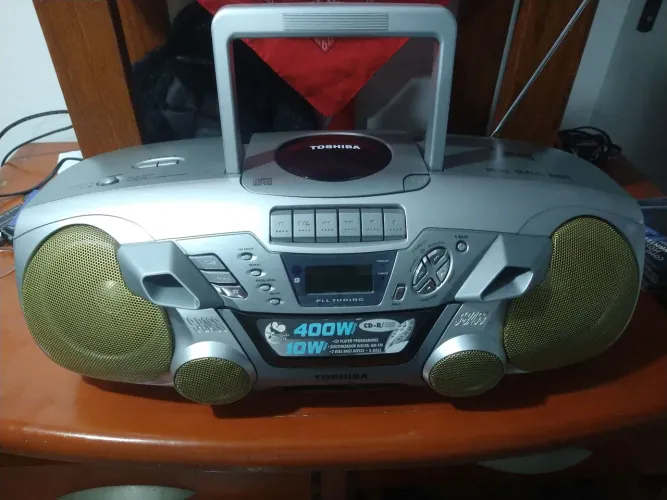 Rádio Gravador Toshiba Mouse Rg9122cd