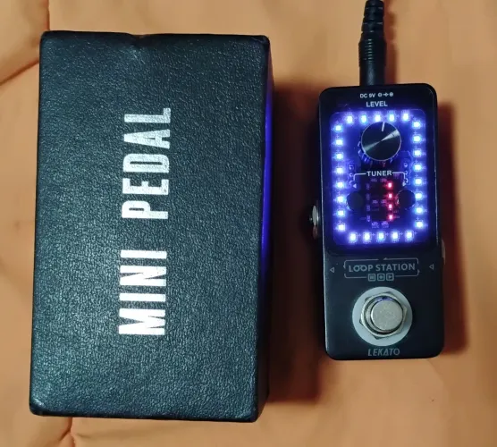 Pedal Afinador Looper Lekato