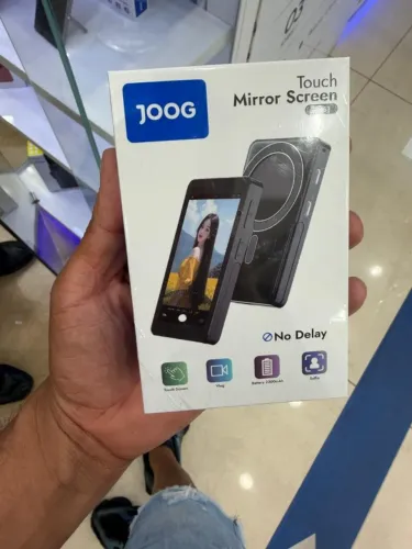 JOOG Touch Mirror Screen TMS1 - Monitor de selfie magnético traseiro para celular
