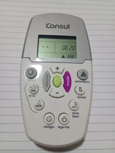 Controle remoto para ar condicionado portátil Consul facility original 