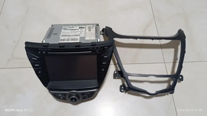 Central multimídia Hyundai/ original Elantra 2014/15/16.