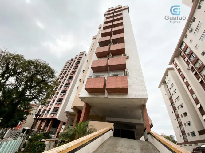 Alugo ampla cobertura triplex, 05 dormitórios, Aparecida, Santos