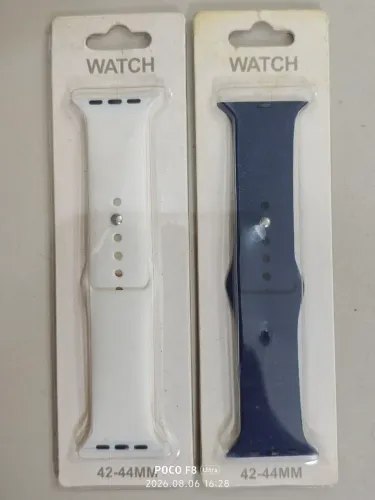 pulseira de silicone para relógio inteligente, (smartwatch