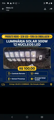 Luminária de led