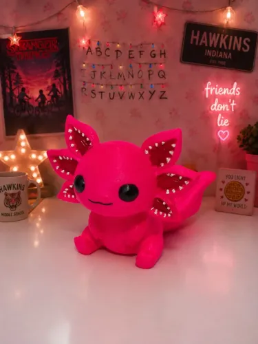 Axalote demogorgon stranger things 