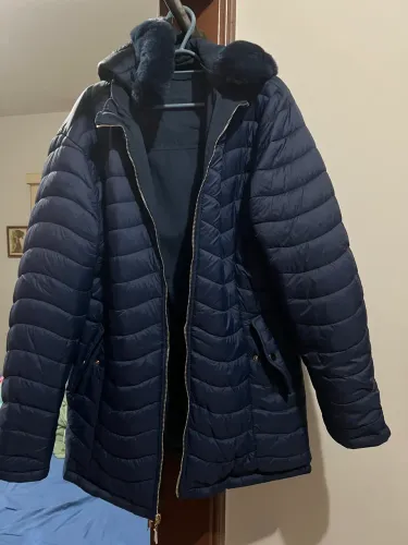 Jaqueta puffer dupla face tamanho 50