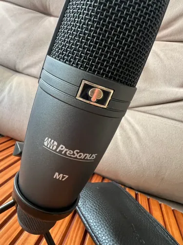 Microfone Condensador PreSonus M7 - Estado de Novo