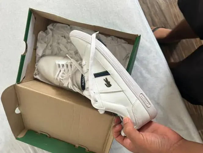 Tênis Lacoste branco original