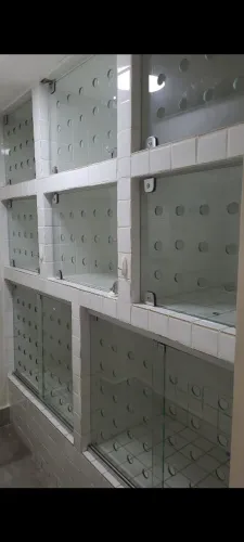 Portas de blindex para baias