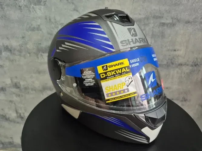 Capacete Shark nº 58 Novo c/ Viseira Interna