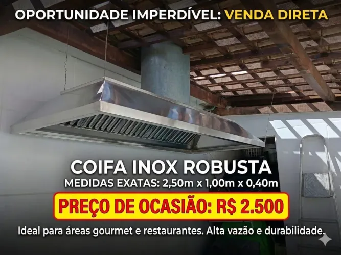 Coifa Inox Robusta