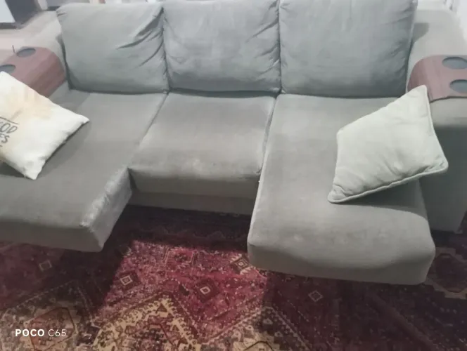 Sofá cama 3 lugares retrátil