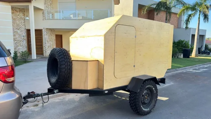 Mini trailer off road sem uso 