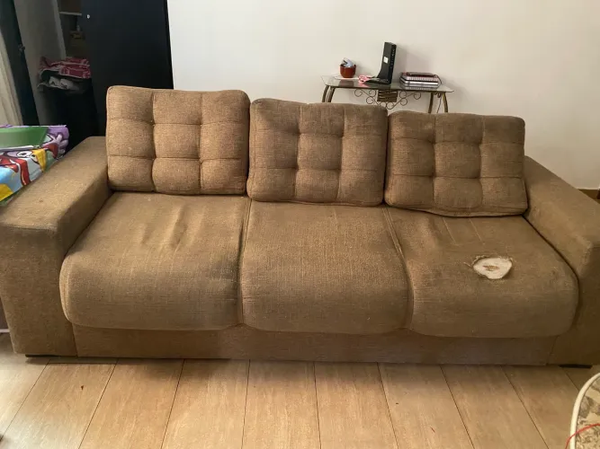 Conjunto de sofá + poltronas