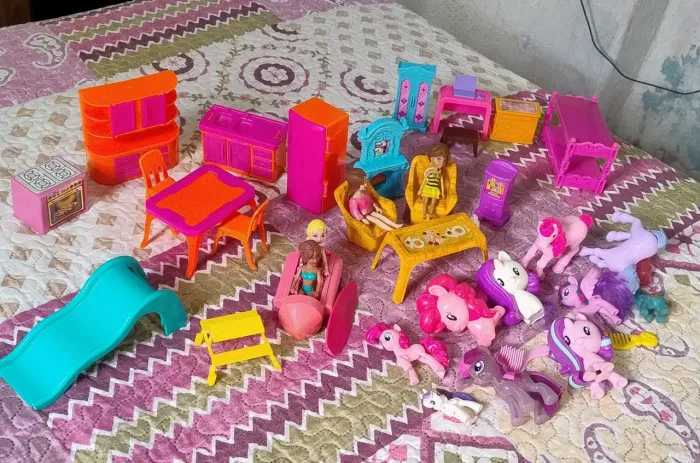 Kit divertido Poly e poney 