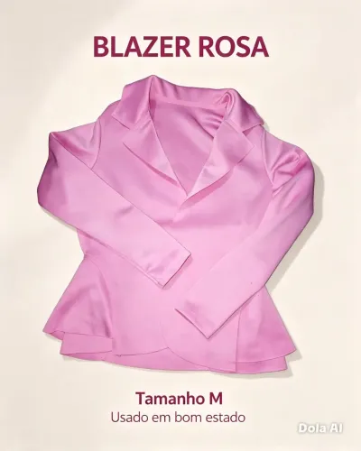 Blazer rosa