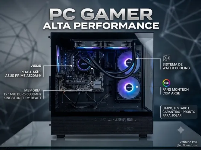 PC GAMER DDR5 + MONITOR