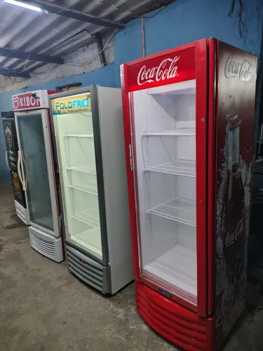 Geladeira Expositora Coca cola 400 litros entrega