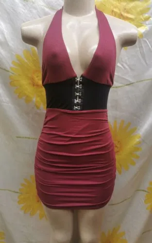 Vestido Forever 21 Frente Única Tam P