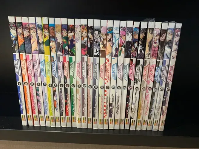 Mangá Air Gear - 1 ao 13 e 15 ao 27