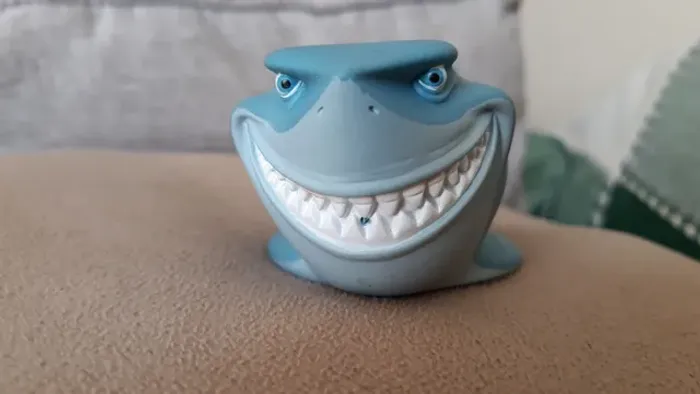 Tubarão procurando Nemo