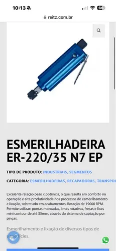 Vende se Esmerilhadeira ER 220 N7 EP
