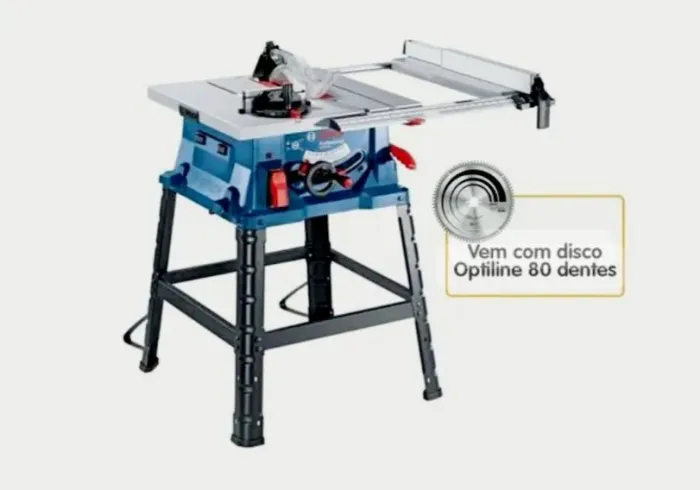 SERRA CIRCULAR DE MESA BOSCH GTS 254 1800W 10 POL 220 V