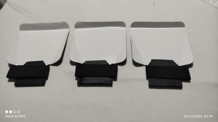 Kit com 3 Difusores de Flash para Câmera