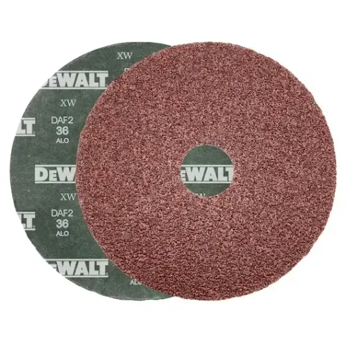 Disco de Lixa Fibra Óxido de Alumínio 4 1/2" X 7/8" - 120G-Dewalt