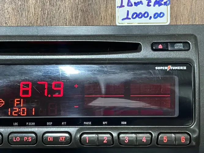 Cd radio pioneer 1,5 dim deh-40dh raridade impecável na oferta so 1200,00