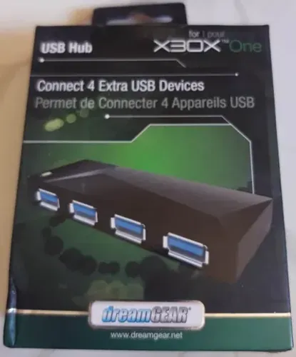 Hub 4 portas Xbox One, PS4/5 e Pc USB 3.0 - Novo e Lacrado