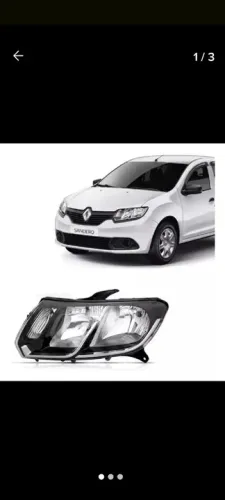 Farol Sandero 2015 a 2019
