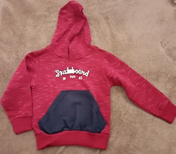 Blusa de moletom masculino infantil