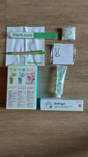 Kit 11 Itens iHerb - Higiene e Acessórios (Tudo por R$ 20)