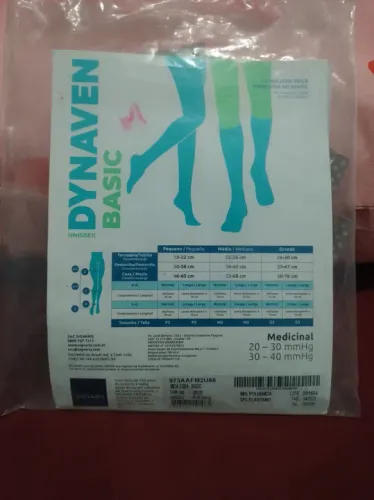 Meia de Compressão Médica Dynaven Basic Unissex
