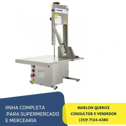 Serra Fita Inox Beccaro de Mesa Nova