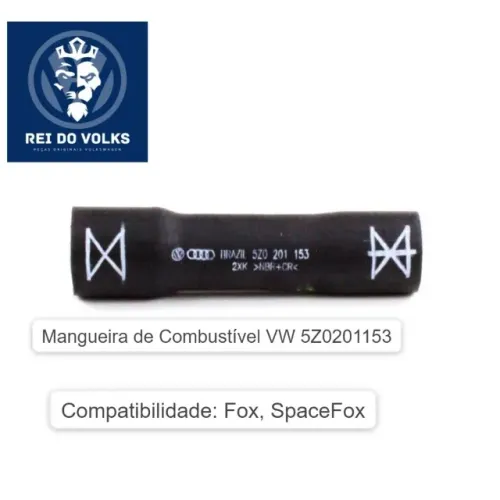 Mangueira de Combustível VW 5Z0201153, Fox, SpaceFox