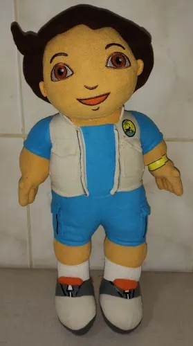 Boneco de Pelúcia Diego personagem Dora Aventureira