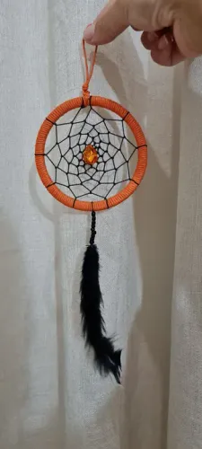 Filtro dos Sonhos Laranja Abóbora 
