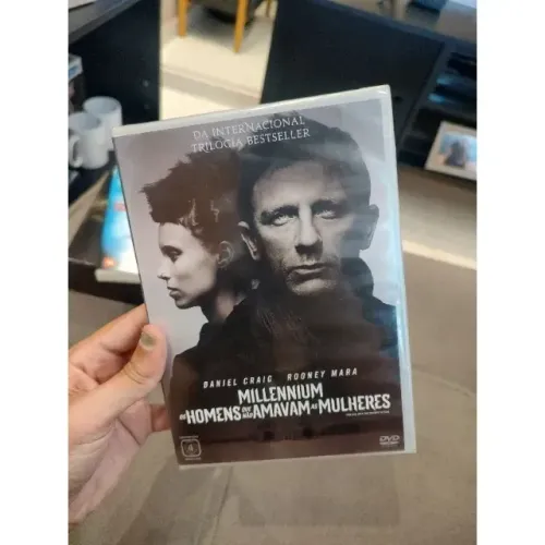 DVD Millennium: Os Homens que não Amavam as Mulheres - LACRADO original