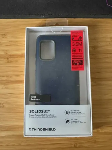 capa para zenfone 8 hinoshield solidsuit original novo 