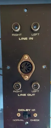 Gravador Akai 4.000DB-RCA + Dolby