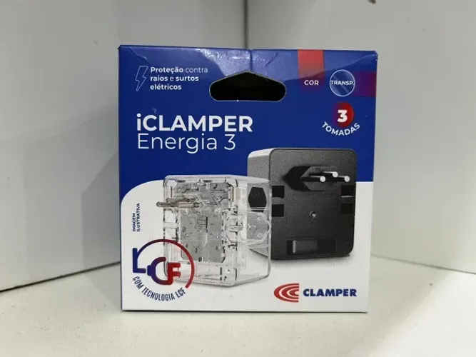 Protetor Dps Clamper 3 Tomadas Com Tecnologia Iclamper Energia Loja Coimbra Computadores