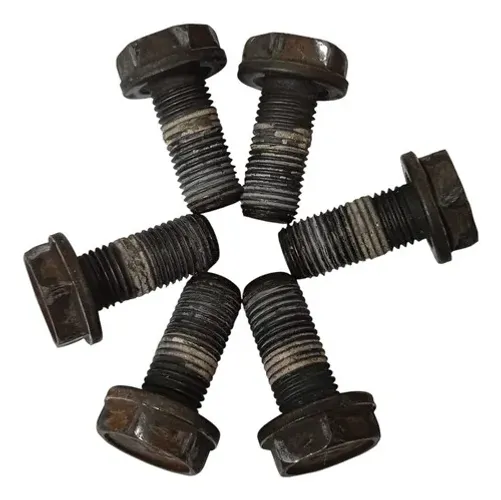 Kit Parafuso Volante Motor Jac J3 2010 - 2015 Preto