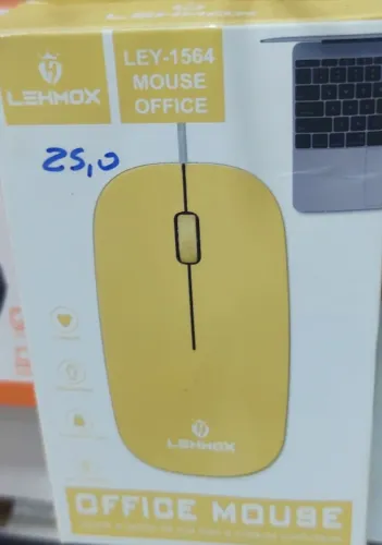 Mouse com fio USB Colorido 