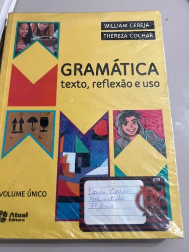 Livro Gramática - Texto, Reflexão e Uso - William cereja Thereza Cochar
